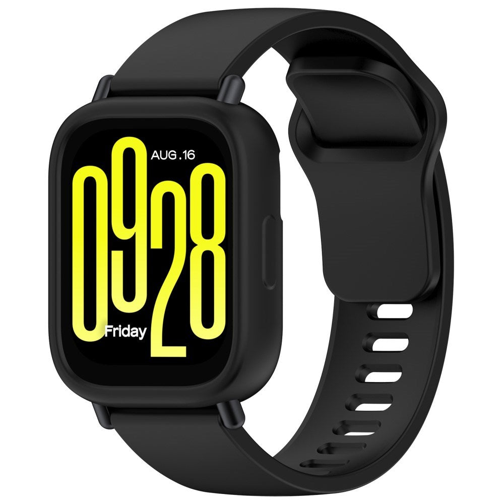 Xiaomi Redmi Watch 5 Lite Bumper Silicone Case - Black