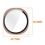 Samsung Galaxy Watch 8 (44mm) Hard Plastic Case with Screen Protector - Black