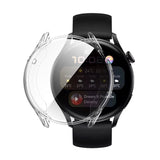 Huawei Watch 3 Enkay Flexible Plastic Case w. Screen Protector - Transparent