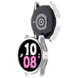 Samsung Galaxy Watch 4 / 5 (44mm) Hard Plastic Case - Silver