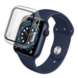 Apple Watch SE/6/5/4 (44mm) IMAK Hard Plastic Case w. Built-in Screen Protection - Transparent