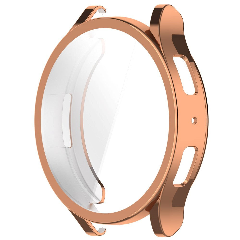 Samsung Galaxy Watch 6 (40mm) Plastic Case w. Built-in screen Protector- Rose Gold