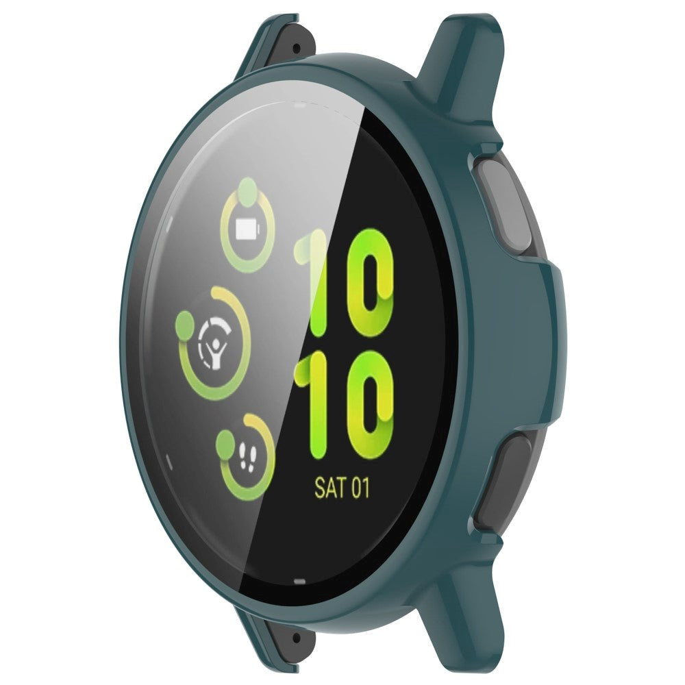 Garmin Vivoactive 5 Hard Plastic Case w. Built-in Screen Protection - Green