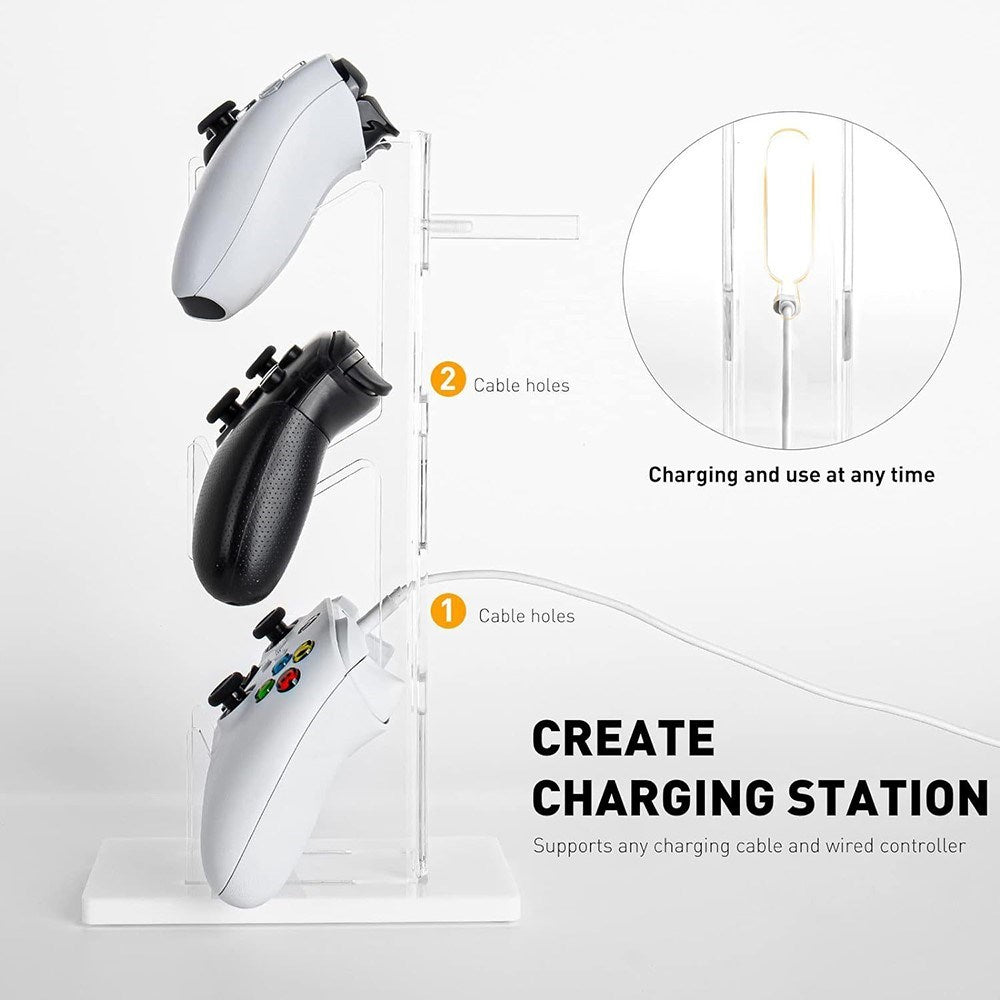 Stand for Controller & Headset - White