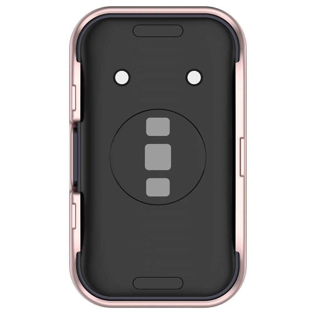 Huawei Band 10 / 9 / 8 EIDERWOOD Hard Plastic Case with Protective Glass – Pink