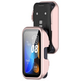 Huawei Band 10 / 9 / 8 EIDERWOOD Hard Plastic Case with Protective Glass – Pink