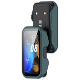 Huawei Band 10 / 9 / 8 EIDERWOOD Hard Plastic Case with Protective Glass – Green