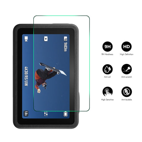DJI Osmo Action 4 / 3 Screen Protector Set - 9H - Transparent
