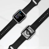 Apple Watch Ultra (49mm) Hard Plastic Case w. Built-in Screen Protection - Black / Silver