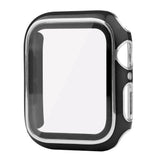 Apple Watch Ultra (49mm) Hard Plastic Case w. Built-in Screen Protection - Black / Silver