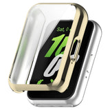 Samsung Galaxy Fit3 Plastic Case w. Built-in screen Protector - Gold