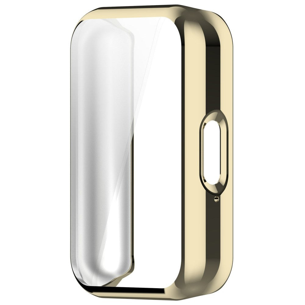 Samsung Galaxy Fit3 Plastic Case w. Built-in screen Protector - Gold