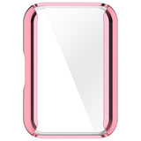 Samsung Galaxy Fit3 Plastic Case w. Built-in screen Protector - Pink