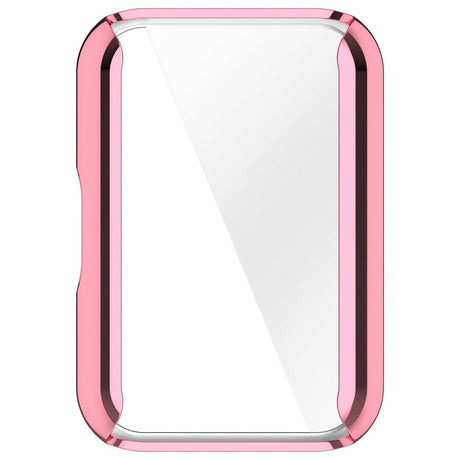 Samsung Galaxy Fit3 Plastic Case w. Built-in screen Protector - Pink