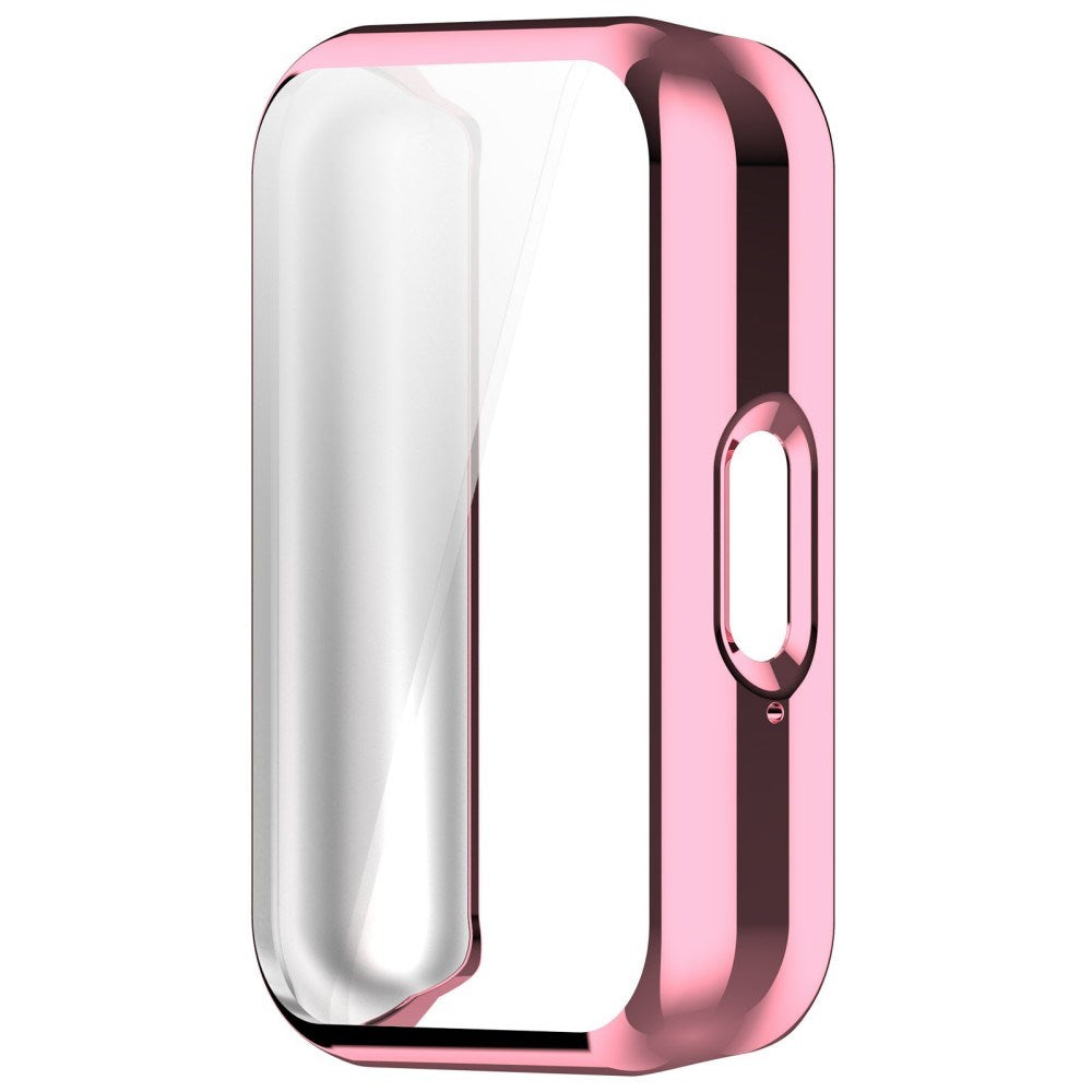 Samsung Galaxy Fit3 Plastic Case w. Built-in screen Protector - Pink