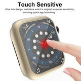 Apple Watch Ultra 3 / 2 / 1 (49mm) Flexible Plastic Case with Screen Protection - Gold