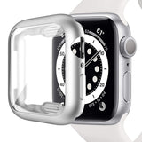 Apple Watch Ultra 3 / 2 / 1 (49mm) Flexible Plastic Case with Screen Protection - Silver