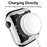 Apple Watch Ultra 3 / 2 / 1 (49mm) Flexible Plastic Case with Screen Protection - Silver