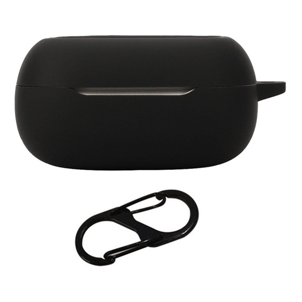 JBL Live Buds 3 Silicone Case with Clip & Cutout for Display - Black