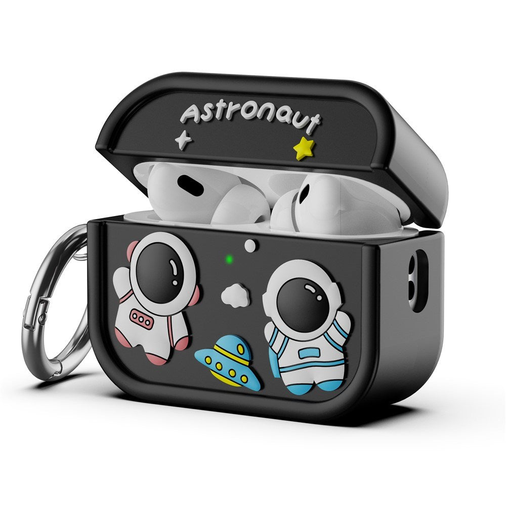 Apple AirPods Pro (2nd Gen.) Silicone Case with Astronaut Design - Black