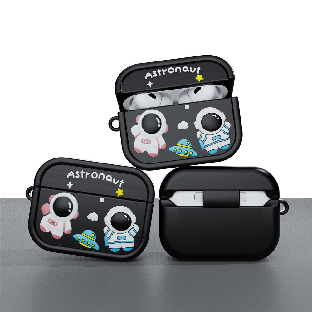 Apple AirPods Pro (2nd Gen.) Silicone Case with Astronaut Design - Black