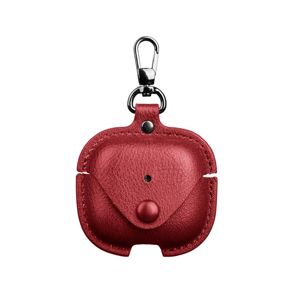 Airpods 4 Vegan Leather Case - Red