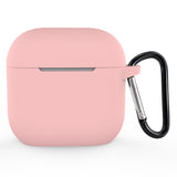 Apple AirPods (4th Gen.) Silicone Case with Carabiner - Pink