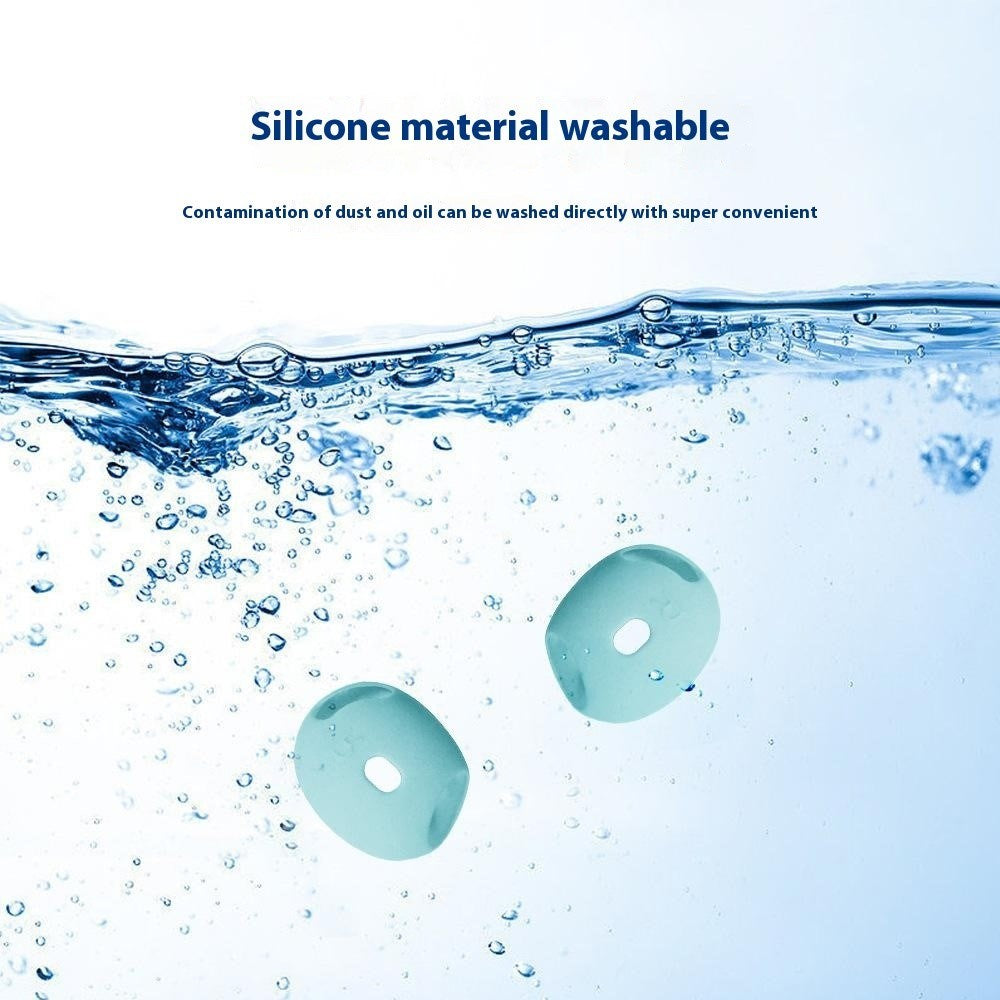 Silicone Case for Apple AirPods (4th Gen) Earbuds - Black