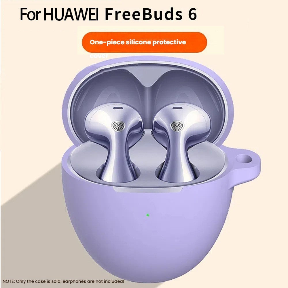 Huawei FreeBuds 6 Silicone Case with Carabiner - Dark Blue