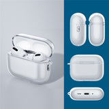 Apple AirPods Pro (3rd gen.) Transparent Flexible Plastic Case - Transparent