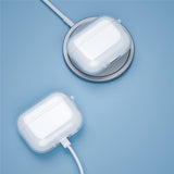 Apple AirPods Pro (3rd gen.) Transparent Flexible Plastic Case - Transparent / Red