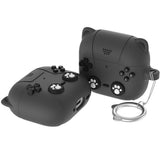 Apple AirPods Pro (3rd Gen.) Silicone Cat Case With Gamer Design - Grey
