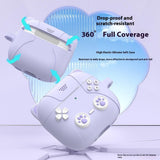 Apple AirPods Pro (3rd Gen.) Silicone Cat Case With Gamer Design - Grey