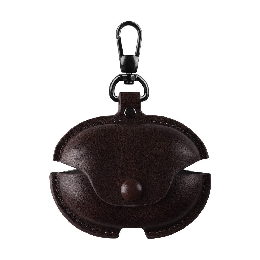 Huawei FreeBuds Pro 5 / 4 / 3 Faux Leather Case - Dark Brown
