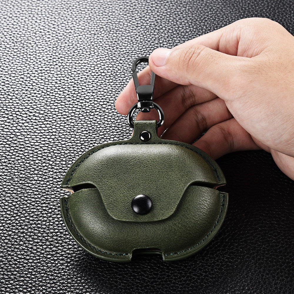 Huawei FreeBuds Pro 5 / 4 / 3 Faux Leather Case - Dark Brown