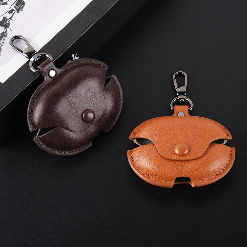 Huawei FreeBuds Pro 5 / 4 / 3 Faux Leather Case - Brown