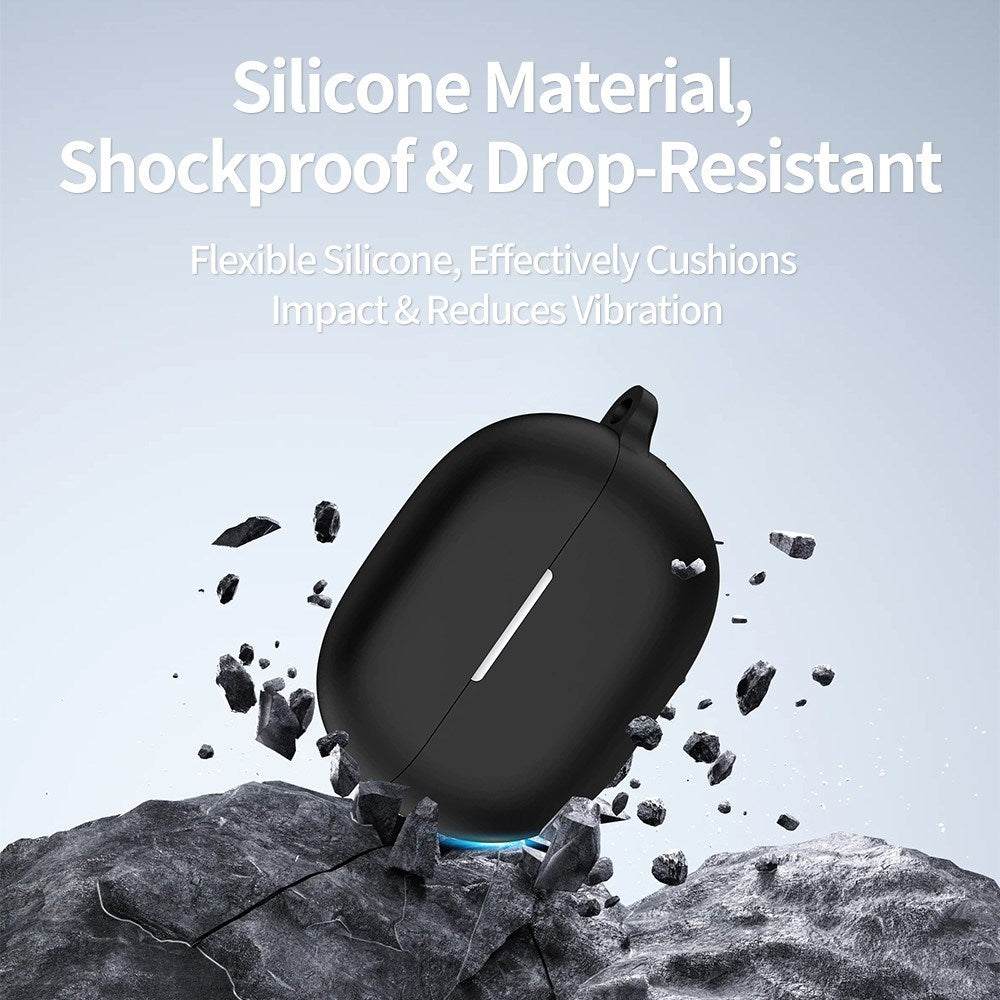 Huawei FreeBuds Pro 5 Silicone Case with Carabiner - Red