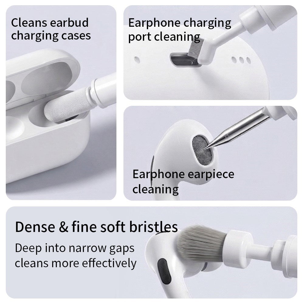 5-in-1 Multifunctional Cleaning Kit for Electronics - White