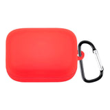 OnePlus Buds Pro Silicone Case with Carabiner - Red