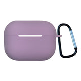 Apple Airpods Pro 2nd Gen (2022) Silicone Case w. Snap Hook - Lavender