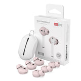 Apple AirPods (1st & 2nd Gen) Earbuds 3 Pack with Storage Case - Size S - Pink