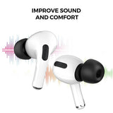AirPods Pro (1. & 2. Gen.) AHASTYLE WG28 Memory Foam Earplugs - Size S - Black