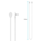 AirPods / AirPods Pro Flexible Silicone Neck Strap - White