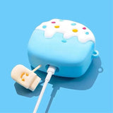 Apple AirPods (3rd gen.) Silicone Case w. Carabiner - Ice Cream Design