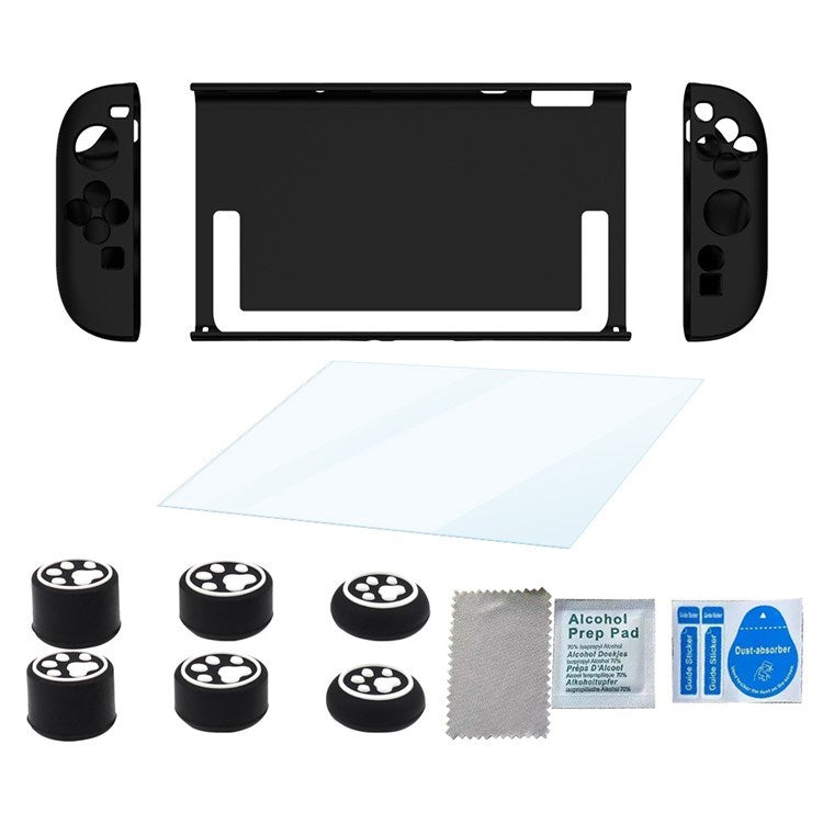 Nintendo Switch 2 - 3-in-1 Protection Kit - Transparent / Black