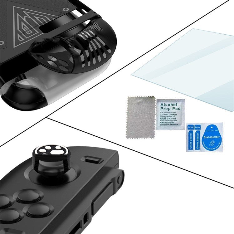 Nintendo Switch 2 - 3-in-1 Protection Kit - Transparent / Black