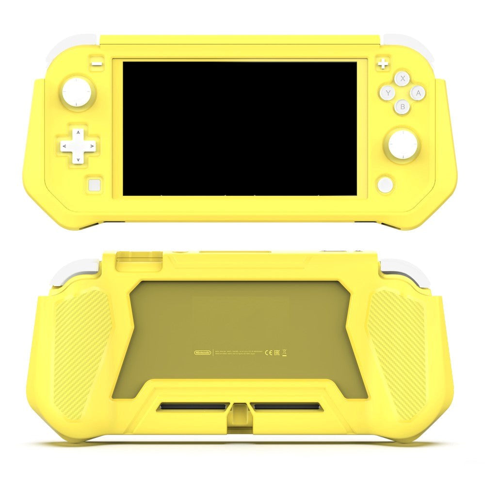 Nintendo Switch Lite 360° Plastic Case w. Screen Protection - Yellow