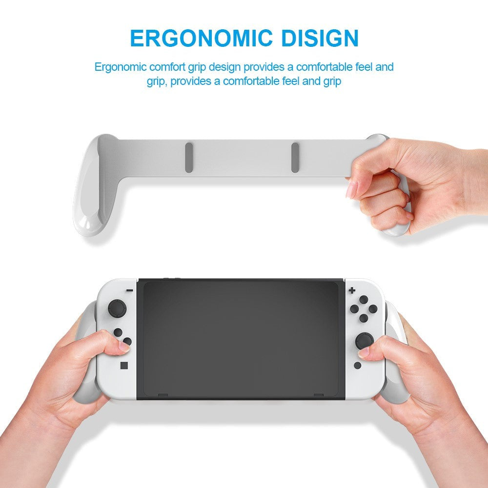 Nintendo Switch OLED Joypad Controller w. Handle - White