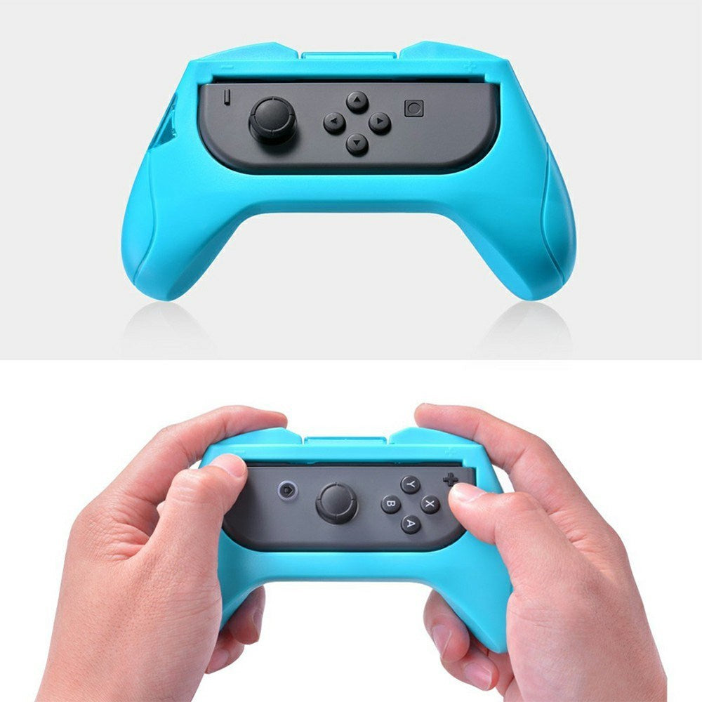 Nintendo Switch Controller Grip- 2 pcs. (Blå and Red)