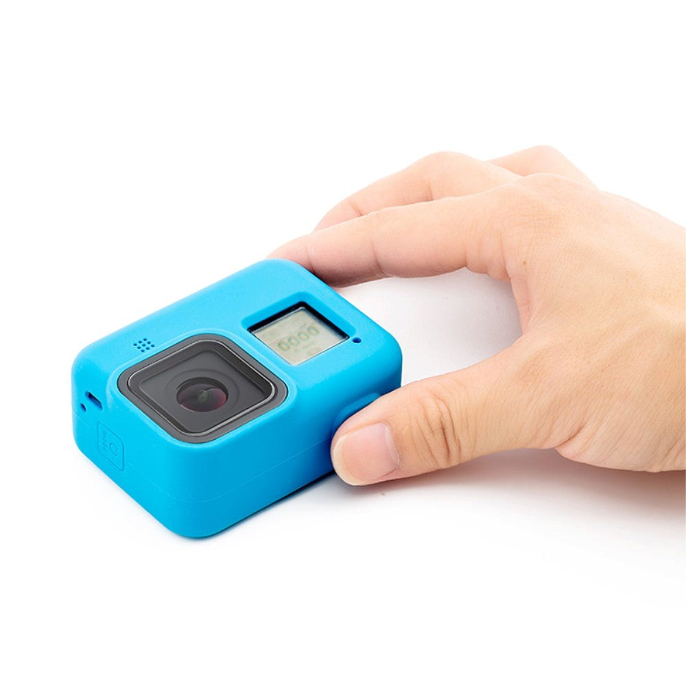 GoPro Hero 8 Silicone Case incl. Strap - Blue